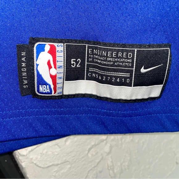 Stephen Curry Golden State Warriors Nike NBA Swingman Jersey Blue Size XL FA20 - Picture 6 of 14
